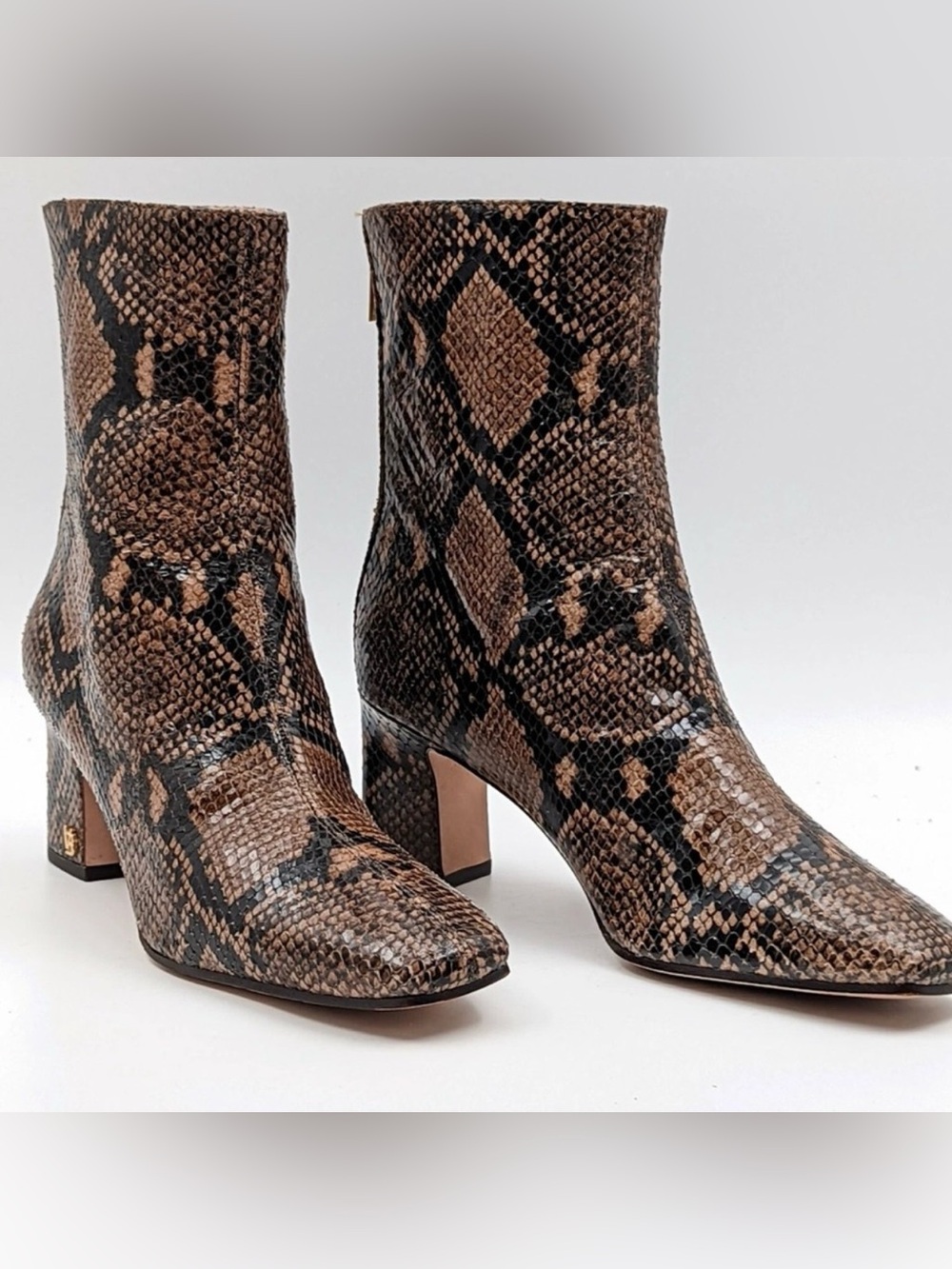 Verónica Beard Bruna Snakeprint Boots NIB